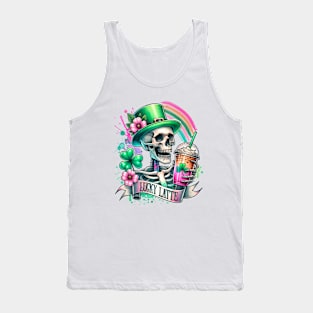 Lucky Latte St. Patricks Day Tank Top